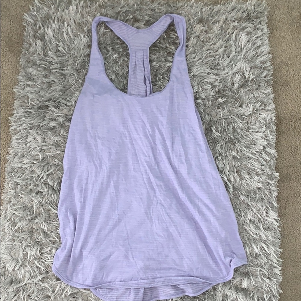 Purple lululemon workout tank, size 10/large